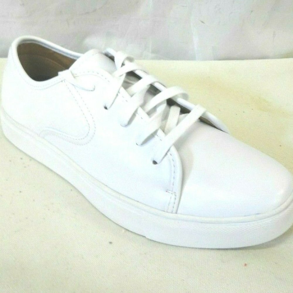 Harrison Men's Echo White Woven Low Top Sneakers S